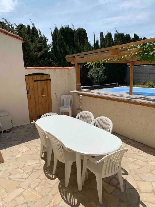 Jolie Villa Piscine A 15 Min Du Barcares Salses-le-Chateau Exteriér fotografie